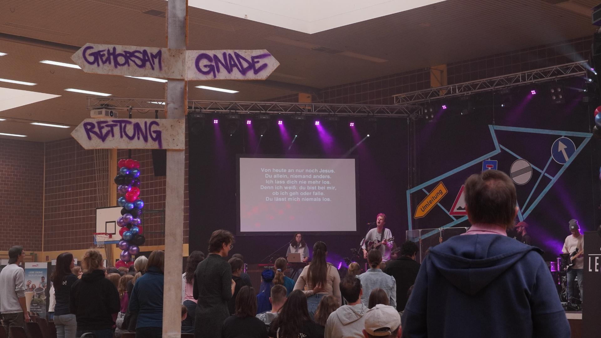 Totale der JUMIKO-Bühne 2023 in der Frankenhalle Naila